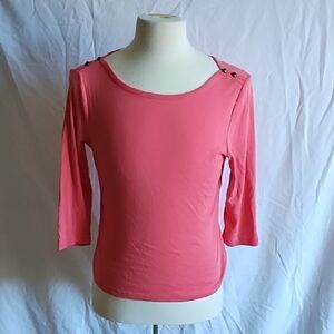 Chicos 3/4 sleeve top size 0 ( small)